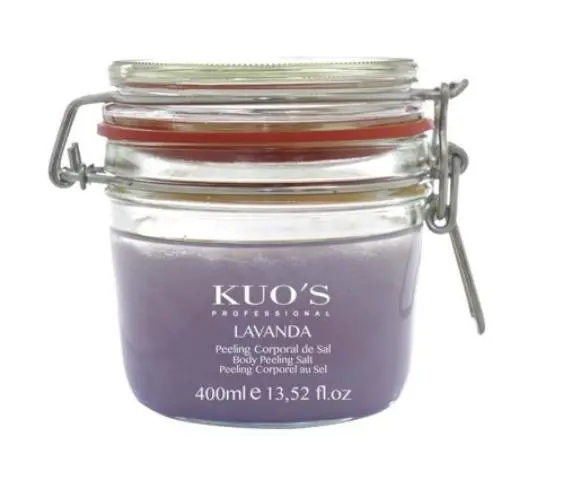 Imagen Gommage Pour Le Corps Au Sel Lavande 400ml Kuo